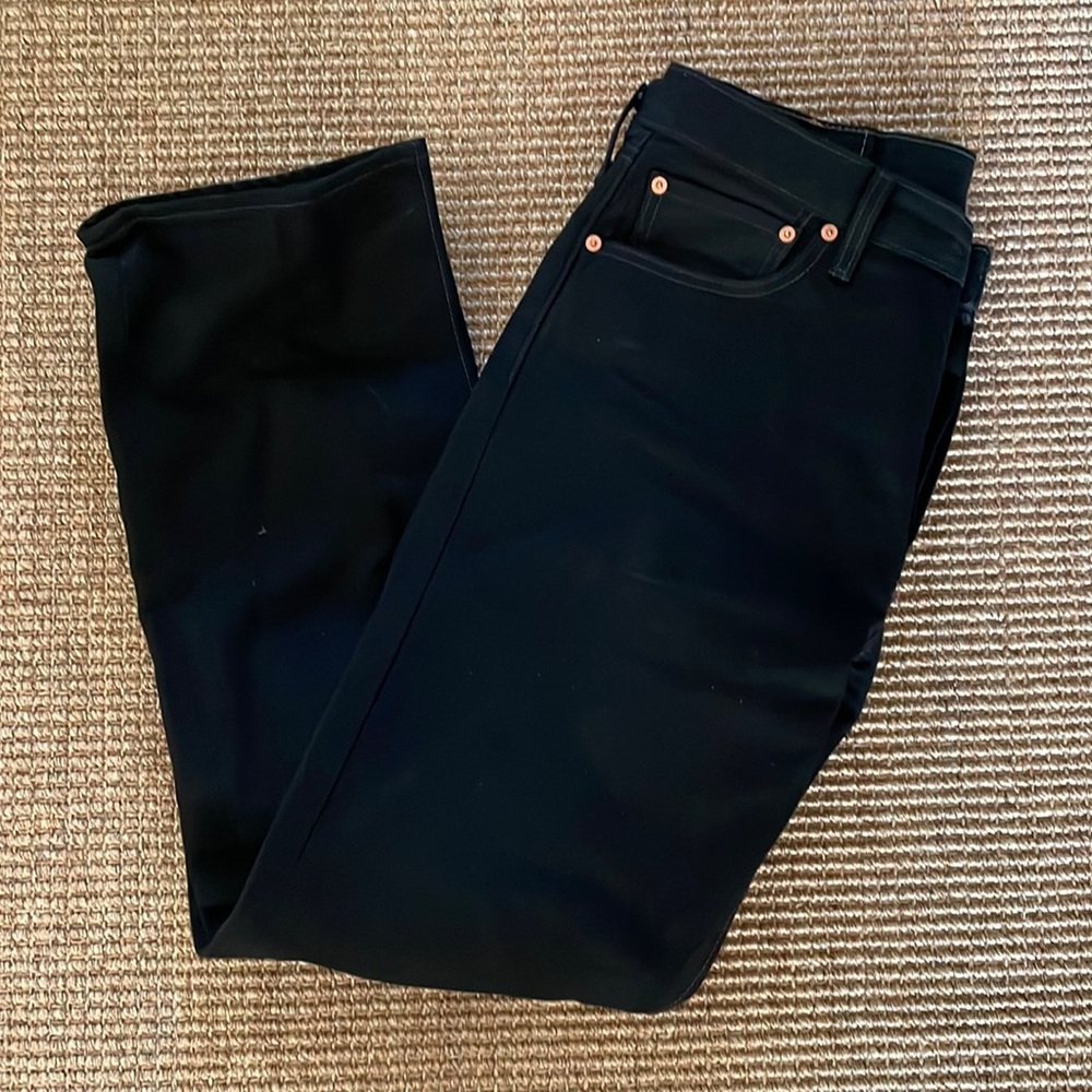 NWOT Black Levi’s 501 Pants W34 L32